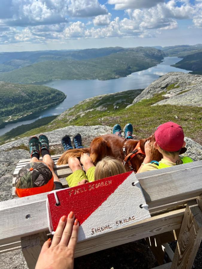 Flott Leilighet Pa Haugen I Sirdal Tjorhom Dış mekan fotoğraf