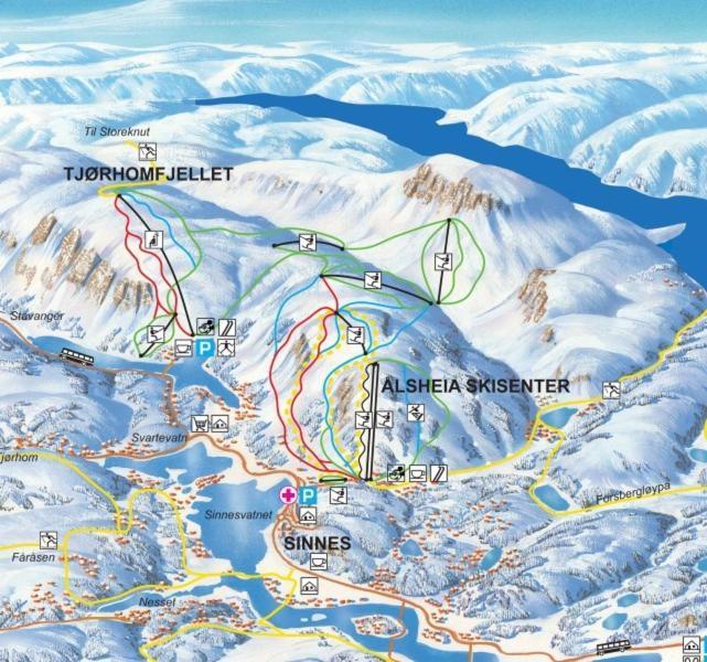 Flott Leilighet Pa Haugen I Sirdal Tjorhom Dış mekan fotoğraf