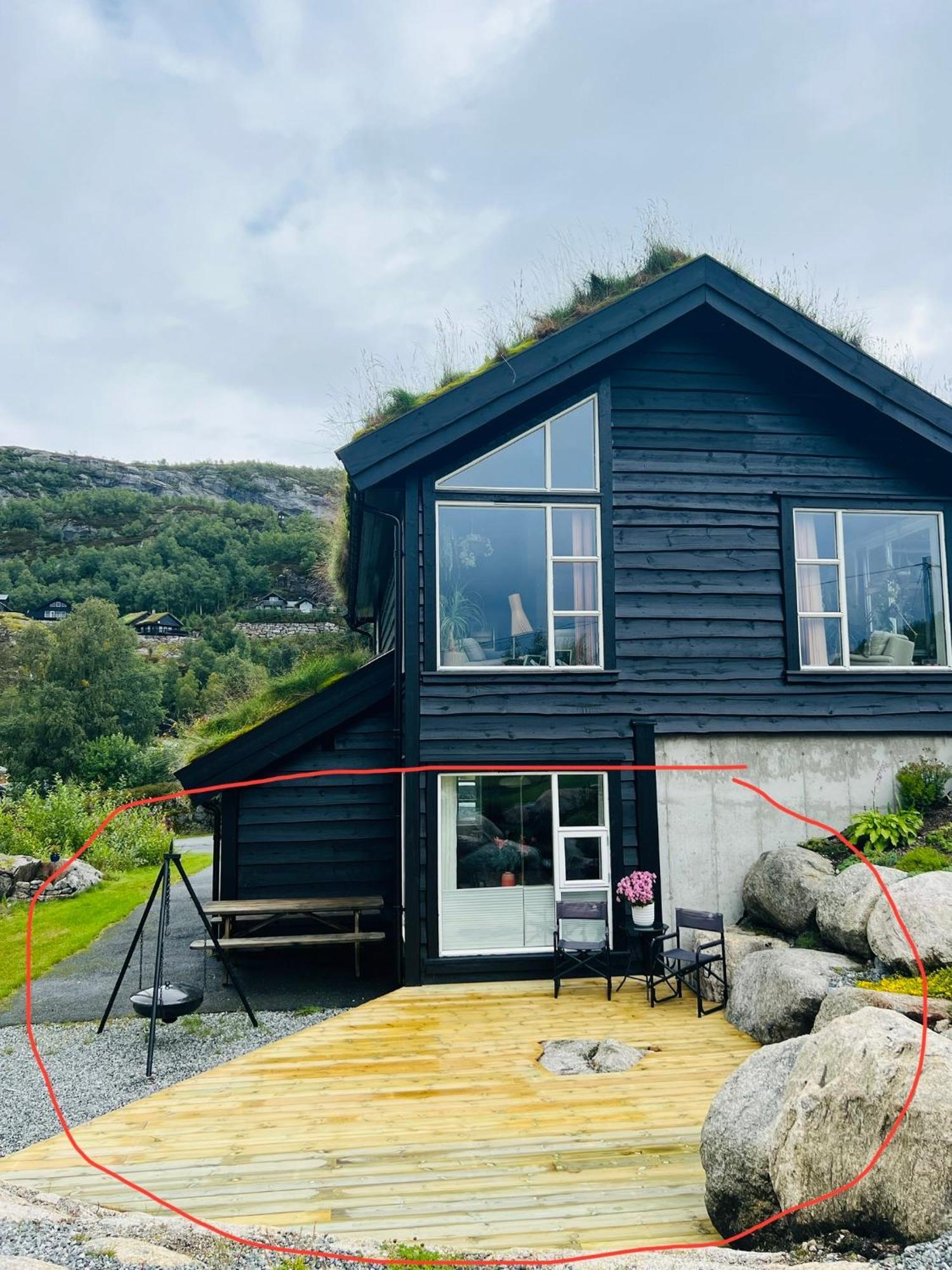 Flott Leilighet Pa Haugen I Sirdal Tjorhom Dış mekan fotoğraf